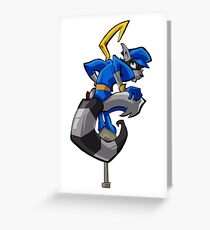 Sly Cooper Greeting Card