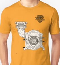 Mazda Rotary Engine Blueprint for Power 13B Unisex T-Shirt