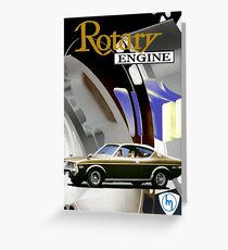 Mazda Rotary RX4 Bridgeport 13B Greeting Card