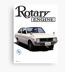 Mazda R10, R100 Rotary Engine Classic Canvas Print