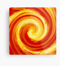Psychedelic Design Metal Print