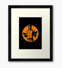 Chuck Norris Framed Print