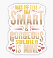Soldier Romantic Gift Boyfriend Girlfriend Sticker