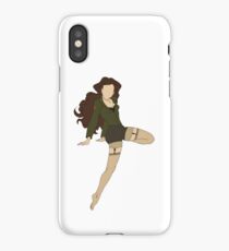 Pin-up girl iPhone Case
