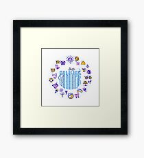 Hello Summer Framed Print