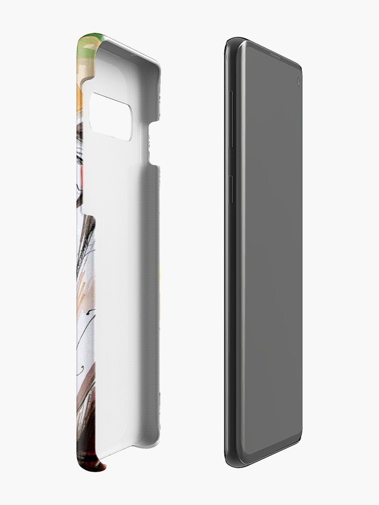 Alternate view of Expressive Musicians Playing Cello Flute Accordion Saxophone Drawing Case & Skin for Samsung Galaxy