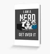 Animal Nerd Funny Greeting Card