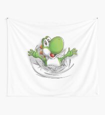 Yoshi surprise Wall Tapestry