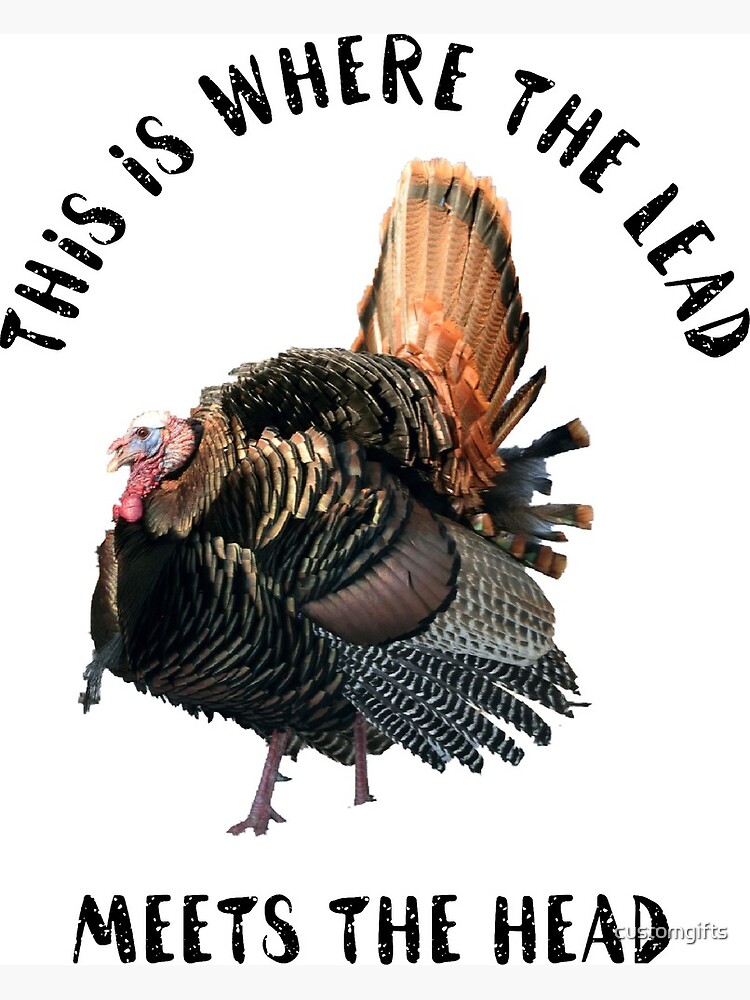 “Funny Turkey Hunting Quote” Canvas Print by customgifts | Redbubble