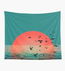 Sunset in Aberdeen Wall Tapestry