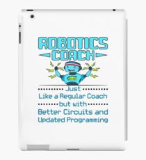 Robotik-Trainer-lustiges Geschenk-Wettbewerbsteam iPad-Hülle & Klebefolie