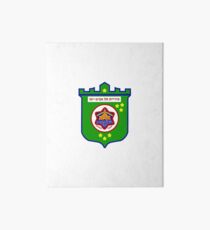 Coat of Arms of Tel Aviv, Israel Art Board