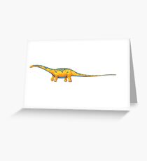 Diplodocus Greeting Card