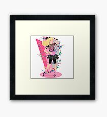 1980s GIRL Framed Print