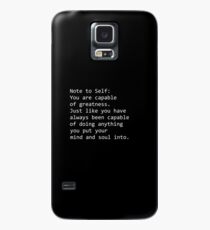 Note To Self 8 Case/Skin for Samsung Galaxy