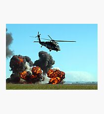 Australian Army Blackhawk Helicopter - Avalon, 2011 Photographic Print
