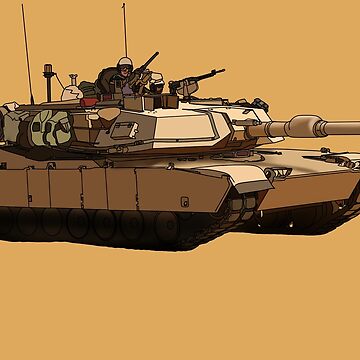 M1 Abrams Tank Shield Poster for Sale by StrongVlad