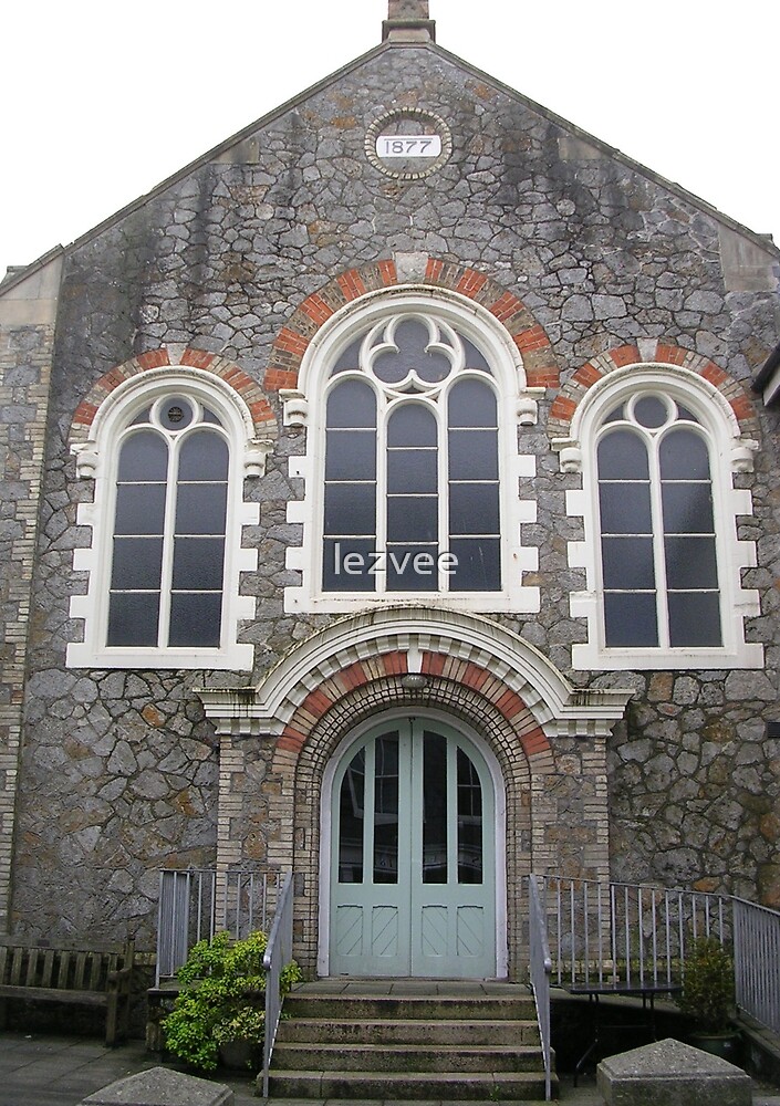 "United Free Church, 1877, Totnes" by lezvee Redbubble