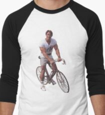 Arnold on a Bike Men's Baseball ¾ T-Shirt