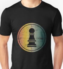 Chess pawn chessmen chessboard Unisex T-Shirt