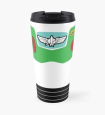 Buzz Lightyear Costume Front Travel Mug