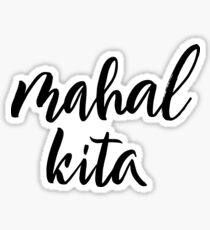 mahal kita Sticker