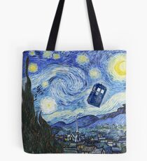 Vincent and The Doctor Tote Bag