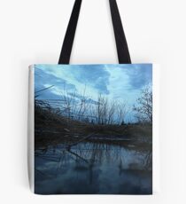 Dull blue Tote Bag