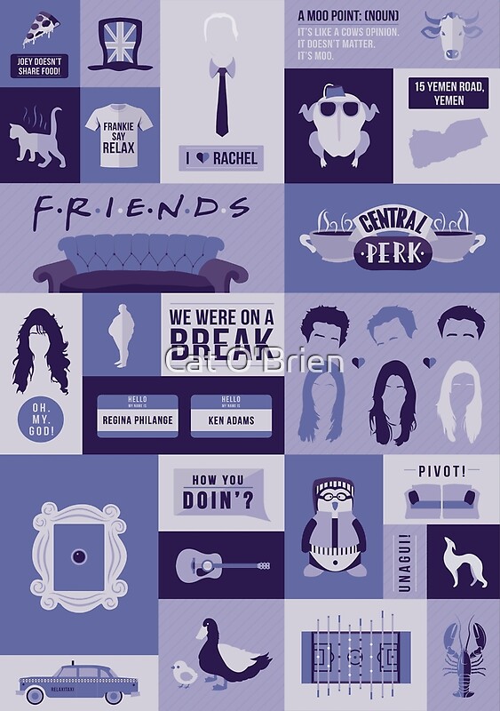 Monica Geller: Posters | Redbubble