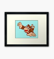 Donkey Kong Framed Print