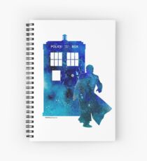 The 10th Doctor with the TARDIS Spiral Notebook