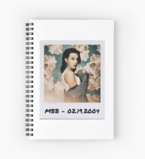 Millie Bobby Brown Polaroid Edit (2) Spiral Notebook