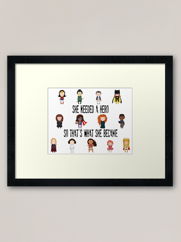 Alternate view of So that's what she became Framed Art Print