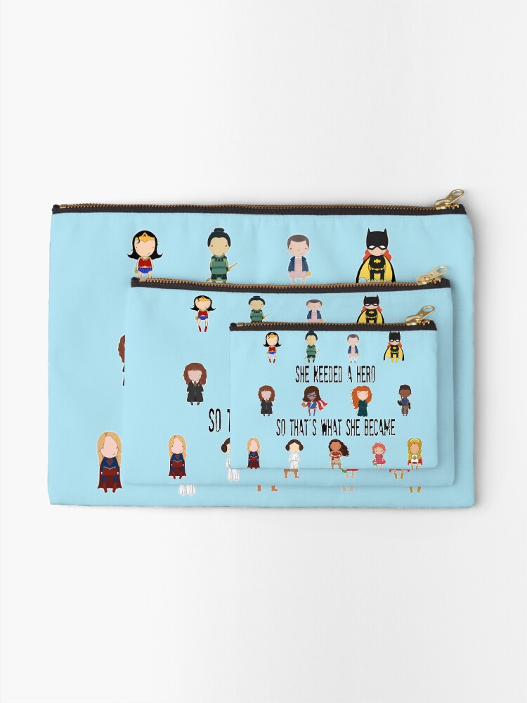 Alternate view of So that's what she became Zipper Pouch