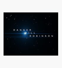 Lost In Space- Danger Title Photographic Print