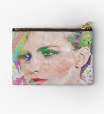 Rubin Rose Aquarell Täschchen