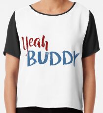 jersey shore - yeah buddy Chiffon Top