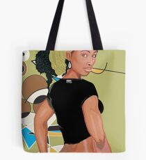 Abstrac Sistah Tote Bag