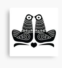 MCM Sanna Black Canvas Print