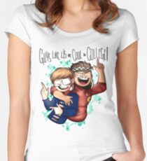 Be More Chill-Cool in college! Women's Fitted Scoop T-Shirt