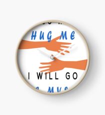 Hug yourself Clock