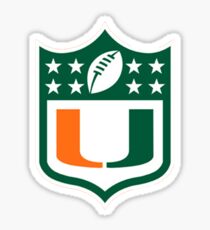 University of Miami Sticker