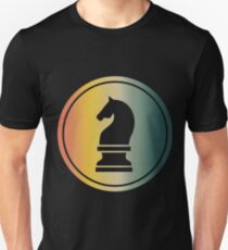 Chess knight chessmen chessboard Unisex T-Shirt