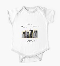 Unusual Japanese architecture. One Piece - Short Sleeve