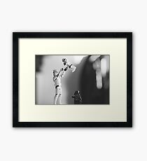 Stormtrooper child Framed Print