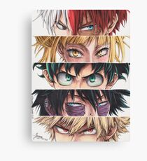 Heroes eyes Canvas Print
