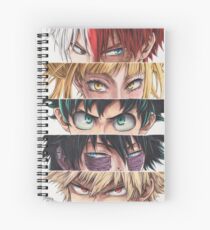 Cuaderno de espiral Ojos de héroes