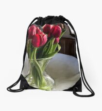 Red Drawstring Bag