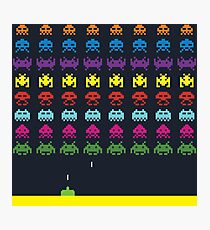 Space Invaders Photographic Print