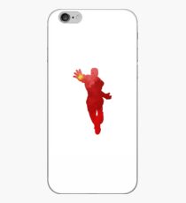 Vinilo o funda para iPhone Silueta inspirada en superhéroe